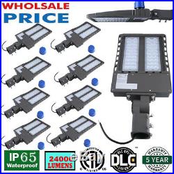 LED Shoe-box 200W LED Parking Lot Light Fixture DLC Philips LED chips Sale
