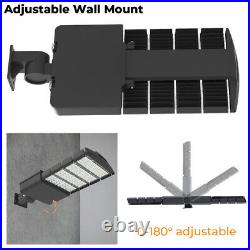 LED Shoebox Parking Lot Light 200W Commercial Outdoor Led Area Light Wall Mount