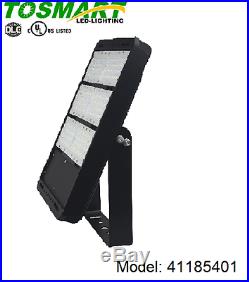 LED Shoebox Pole Light with Flood Mount Bracket 185 Watt AC100-277V 5000K