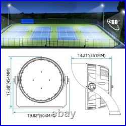 LED Stadium Lights 600W Flood Light 90000LM Playground Arena Flood Light Fixture