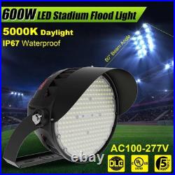 LED Stadium Lights 600W Flood Light 90000LM Playground Arena Flood Light Fixture