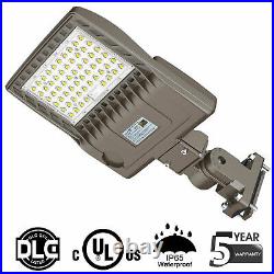 LED Street Area Light 150W Shoebox Outdoor Parking Lot Security Pole Light IP65
