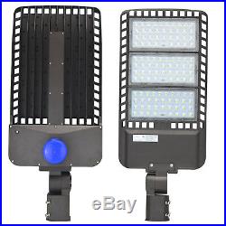 LED Street Light 300W 45000LM Dusk to Dawn Sensor Outdoor Waterproof Security