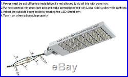 LED Street Light 300W Replace 1500W metal halide parking lot Pole Fixture 6000K