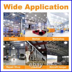 LED UFO High Bay Light 240W Warehouse Factory Shop Lighting Fixture 33,800LM DLC