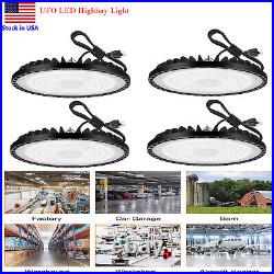 LED UFO High Bay Lights 200W Super Bright Warehouse Factory Shop GYM Light Lamp