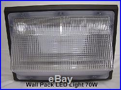 LED Wall Pack 70W Equivalent 400W light Fixture Energy Efficient UL IP65 6000LM