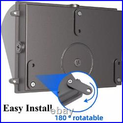 LED Wall Pack Lighting, 6 Pack 150 Watt 18000 Lumens with Dusk to Dawn Photocell