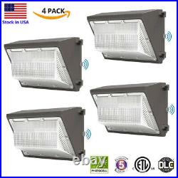 LED Wall Pack Lights 120W 5000K Photocell Commercial Industrial Outdoor Lighting