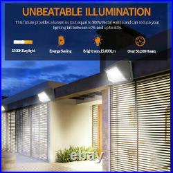 LED Wall Pack Outside Lamp Dusk to Dawn Photocell, 5500K 150W Commercial Lighting