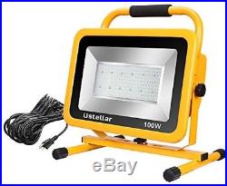 LED Work Light 10000 Lumen 100W Worklight Job Lighting Electric Corded NEW