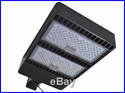 LED parking lot light 500watt shoebox light DLC ETL 5 YEARS