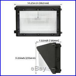 LEONLITE Dimmable 80W LED Wall Pack Light Fixture, 8900lm 5700K Outdoor Light
