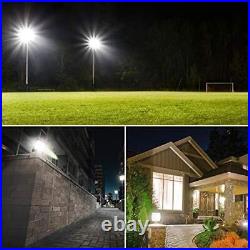LEPOWER LED Flood Light Outdoor 150W LED Work Lights Plug in 11000lm 6000K Wh