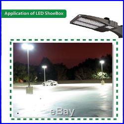 LOT 1-10X 150W LED Dusk to Dawn Shoebox Fixture ETL DLC Parking Street Light @OY