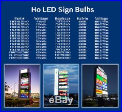 Led High Output Sign Bulbs, R17d, Ho, Double Sided, 365 Degree, Signage Lighting