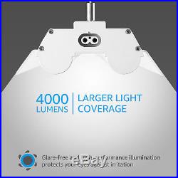 LeonLite 8 PACK 40W 4ft LED Shop Light Utility Ceiling Lights Garage Basement