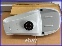 Leotek GCJ1-20H-MV-NW-2R-GY-700-PCR7-DALI-WL, GreenCobra Street Light, 50W Gray