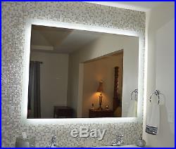 Lighted Vanity mirrors, make up, wall mounted MAM95644 56x44 LED Side Lighted