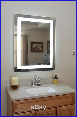 Lighted vanity mirror, led lighted, wall mounted MAM82436 24 Wide x 36 Tall