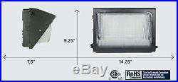 Lights of America 65 Watt Dusk to Dawn LED Wall Pack 6000 Lumens (91465E2-BR5)