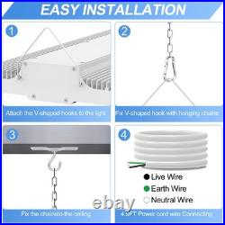 Linear LED High Bay Light Fixtures 300W Commercial Warehouse Workshop Lighting