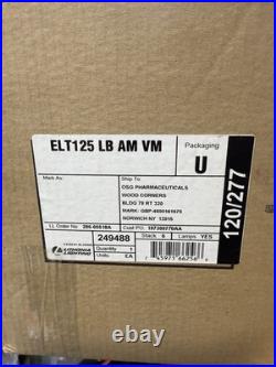 Lithonia Lighting ELT125LBAMVm Emergency Light-New Old Stock-Amp & Volt Meter