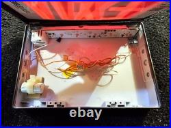 Lithonia Lighting LE S 1 R EL N BAA Die-Cast Aluminum Exit Sign, Red Letter