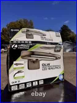 Lithonia Lighting Led Wall Pack 50,000 Hrs 3100Lumen OLW 31 New Never Hooked Up