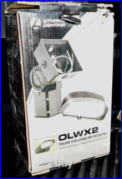 Lithonia Lighting OLWX2ST Floodlighting Kit Tenon Slipfitter Visor withImpact Grd