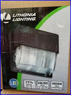 Lithonia Lighting TWH LED 10C 1000 40K T3M Wall Pack Glass Lens