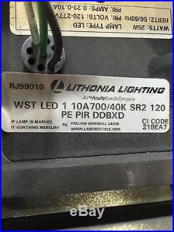Lithonia Lighting WST LED 1 110A700/40K SR2 Sconce Wall Pack Site Lighting NIB