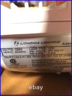Lithonia Outdoor Floodlight DSXF3 LED 6 P1 40K 70CRI WFL 277 replaces 400 W