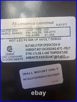 Lithonia Wall Mounted Luminaire LED OUTDOOR SCONCE Light P2 50K MVOLT DDBXD