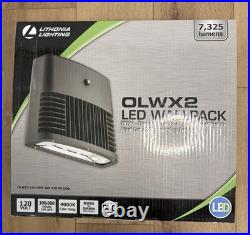Lithonia lighting OLWX2 LED Wall Pack 7,325 lumens 100,000 Hours Led Life 120 V