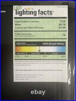 Lithonia lighting OLWX2 LED Wall Pack 7,325 lumens 100,000 Hours Led Life 120 V