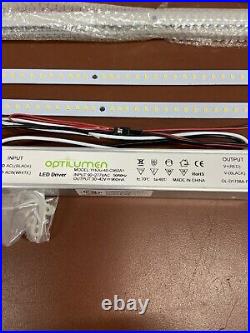 Lot Of 4 Optilumen LED Drivers YHOU-40-C960A1 With QTY 8 4LED Strips Magnetic