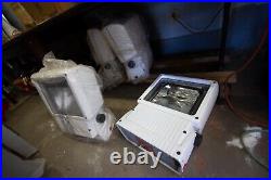 Lot of (4) Never Used or set up-HYDREL 820025UMX w 6-250w lamps, FACILITY LIGHTS