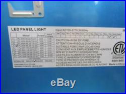 Lot of 6 40W LED Retrofit Panel Light PL-40W-66-28-TG-02