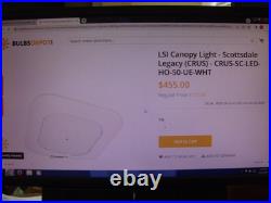 Lsi Canopy Shop Lights Scottsdale Made In USA 5000k 19,000 Lumens Ea. Multi Volt