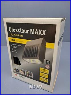 Lumark XTOR6B-W Crosstour MAXX LED 58W Wall Mount Light Full Cutoff Door 4000K