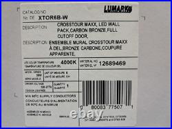 Lumark XTOR6B-W Crosstour MAXX LED 58W Wall Mount Light Full Cutoff Door 4000K