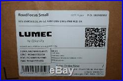 Lumec Roadfocus Cobra Head LED Pole Light 120/277 with Photo Control Black