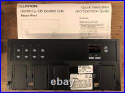 Lutron GRAFIK Eye QS Wireless Controller QSGRJ-4P-TBL(Translucent BK faceplate)