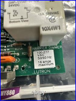 Lutron Grafik Eye Harrier Dimmer Rack Card 470-703 Rev G 100-277V 16A Repair Kit