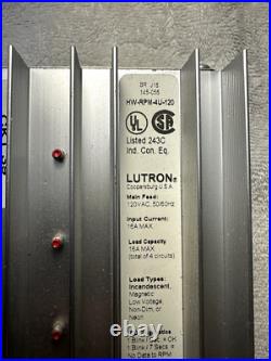 Lutron HW-RPM-4u-120 Homeworks Dimmer module. Tested And Fully Works