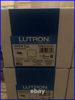 Lutron PHPM-3F-DV-WH Grafik Eye GRX3000/4000/QS Free Shipping Each