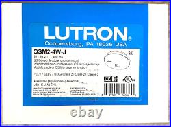 Lutron QSM2-4W-J QS Sensor Module QSM2 4W Junction Box Mltpl Avlbl SHIP SAME DAY