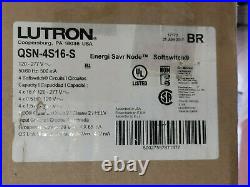 Lutron Qsn-4s16-s Switch Cntrlr 4zn 16a