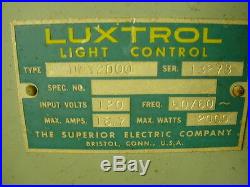 Luxtrol DMY2000 lighting control 120 volt 2000watts